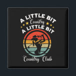 Country Golf Southern Cowgirl Golfing Country Club Magnet<br><div class="desc">Country Golf Southern Cowgirl Golfing Country Club Golfer</div>