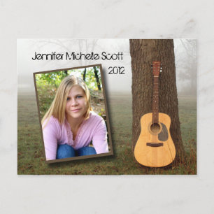 Country Guitar Open house Postcard