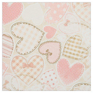 Country Hearts Fabric