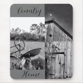 "Country Home" Tractor Barn Collage Mouse Pad