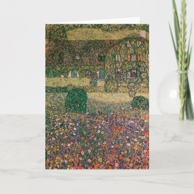 Country House by the Attersee, c.1914 Card (Front)