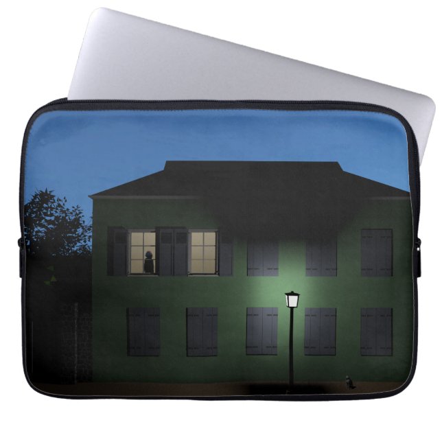 Country house laptop sleeve (Front)