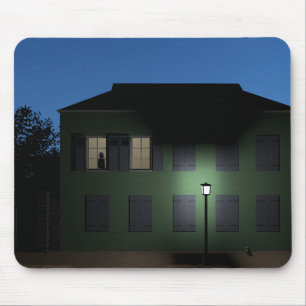 Country house mouse pad