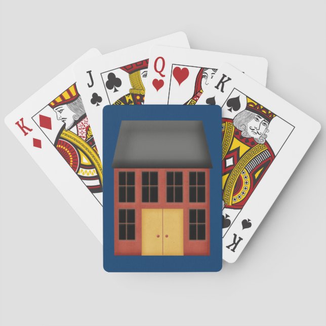 COUNTRY HOUSE PLAYING CARDS (Back)