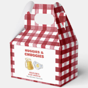 Country Huggies Chuggies Beer Diaper Baby Shower Favor Box