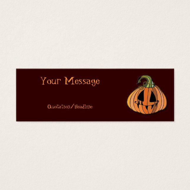 Country Jack-o-lantern Pumpkin (Front)