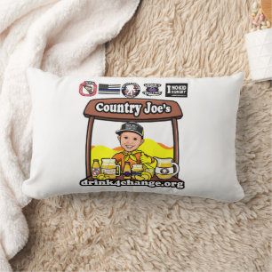 Country Joes Lemonade Lumbar Pillow