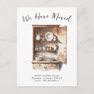 Country Kitchen   Moving Announcement Postcard