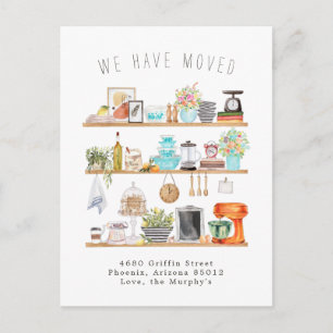 Country Kitchen   Moving Announcement Postcard