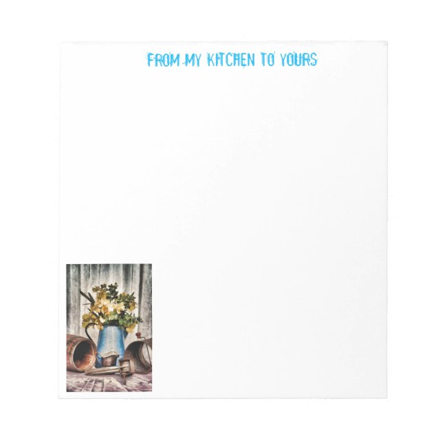 Country Kitchen Notepad (Front)