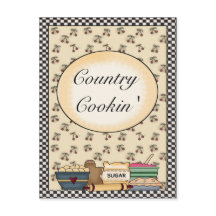 Country Kitchen Recipe Cards