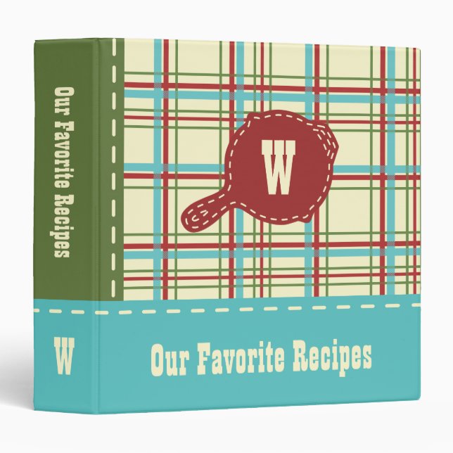 Country Kitchen Recipes 3-Ring Binder (Front/Spine)