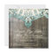 Country Lace and Wood Rustic Wedding Invitation