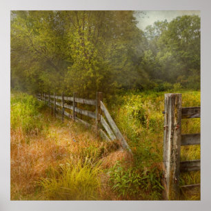 Country - Landscape - Lazy meadows Poster