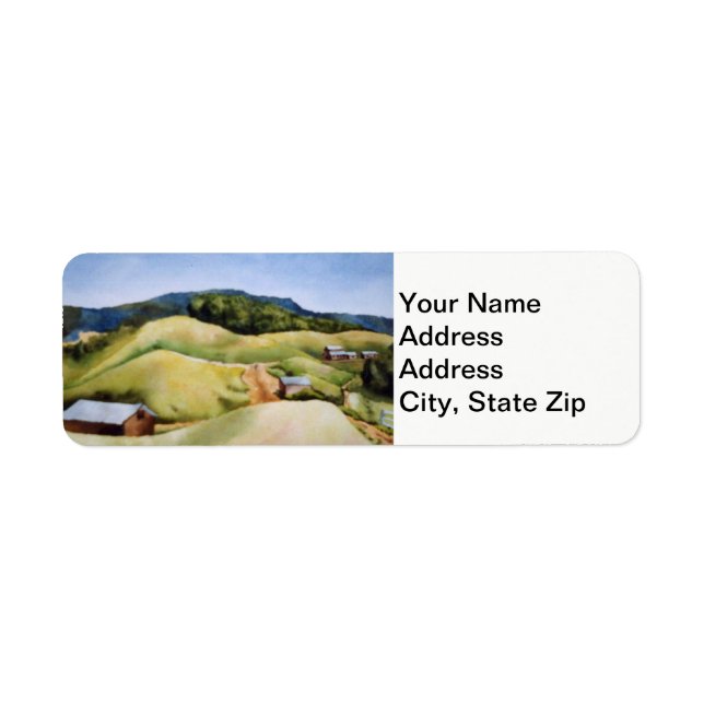 Country landscapes and scenic country roads barns. (Front)