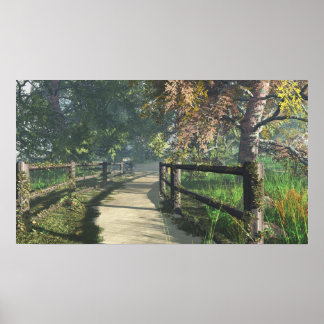 Country Lane Poster