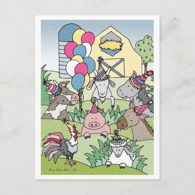 Country Life-Birthday Party Invitation (Front)