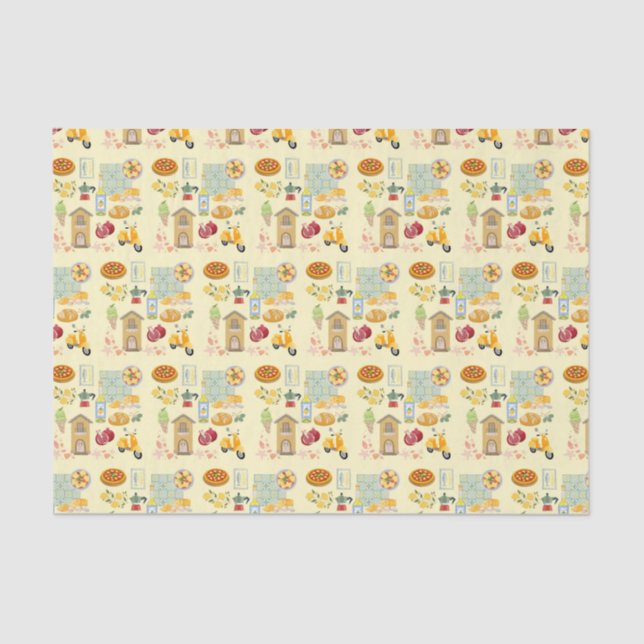 Country Life Italy Tissue Paper (Front)