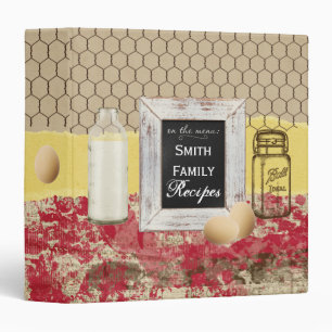 Country Livin' Recipe Binder