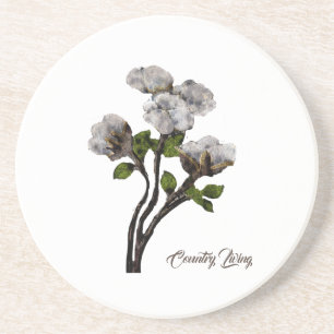 Country Living Cotton Design Coaster