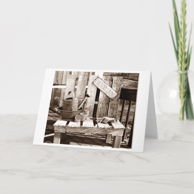 "COUNTRY LIVING" HAPPY BIRTHDAY CARD (Front)