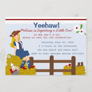 Country Mama Invitation