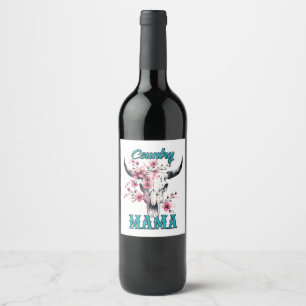 Country Mama Wine Label