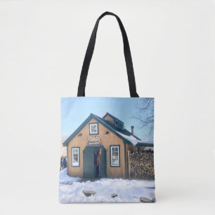 Country Maple Sugar House Tote Bag