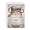 Country Mason Jar Rustic Bridal Shower Invitations