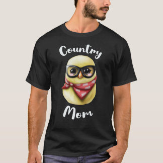 Country Mom for Farm Mom or Cow Mom from a Country T-Shirt