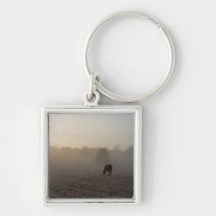 Country Morning Keychain