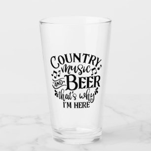 Country Music And Beer Country Music Ideas Glass