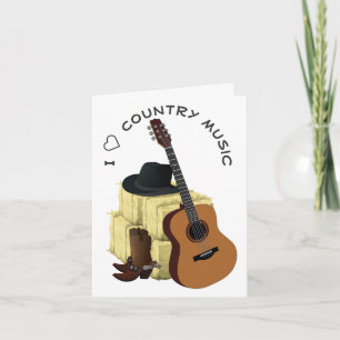 Country Music Card