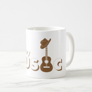 Country music coffee mug