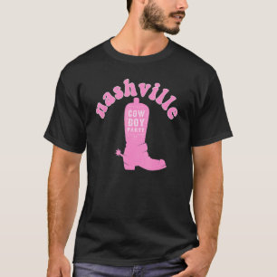 Country Music Festival Western Cowgirl Yeehaw Nash T-Shirt