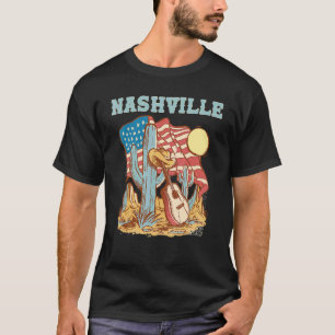Country Music Festival Western Cowgirl Yeehaw Nash T-Shirt