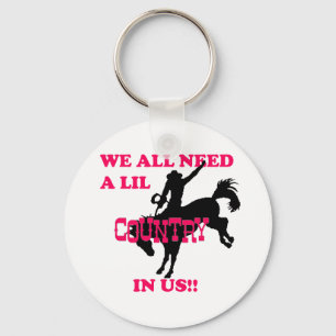 country music keychain
