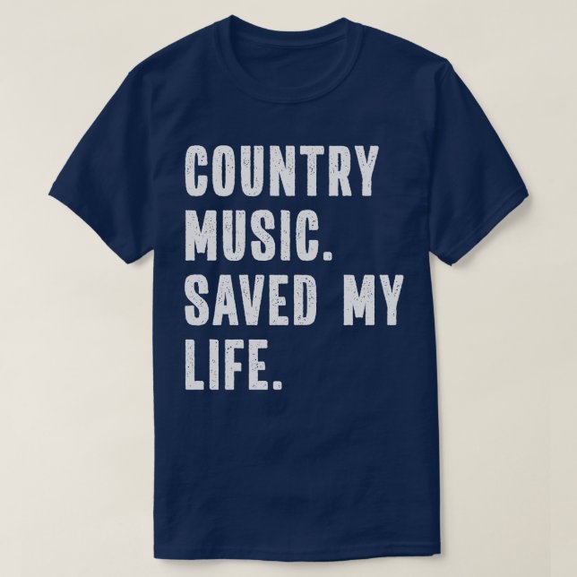Country Music Line Dance Western Dance  T-Shirt (Design Front)