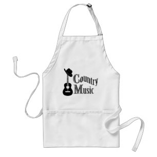 Country music standard apron