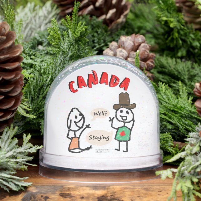 Country of Canada by RoseWrites Snowglobe (Winter)