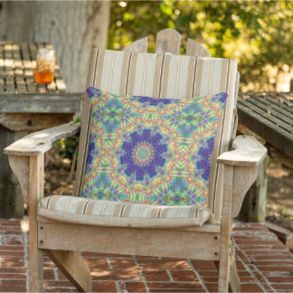 Country Plaid Outdoor Pillow