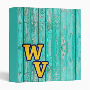 Country Primitive Old Wood Farmhouse West Virginia Binder