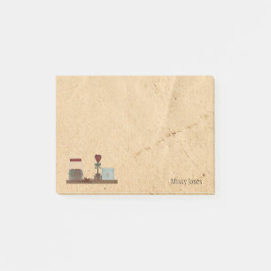 Country Primitives Custom Name Post-it Notes