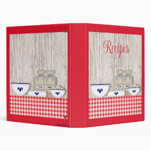 Country Recipe Binder