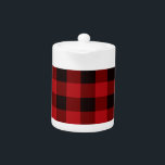 Country red and black plaid<br><div class="desc">rustic up north red and black plaid pattern</div>