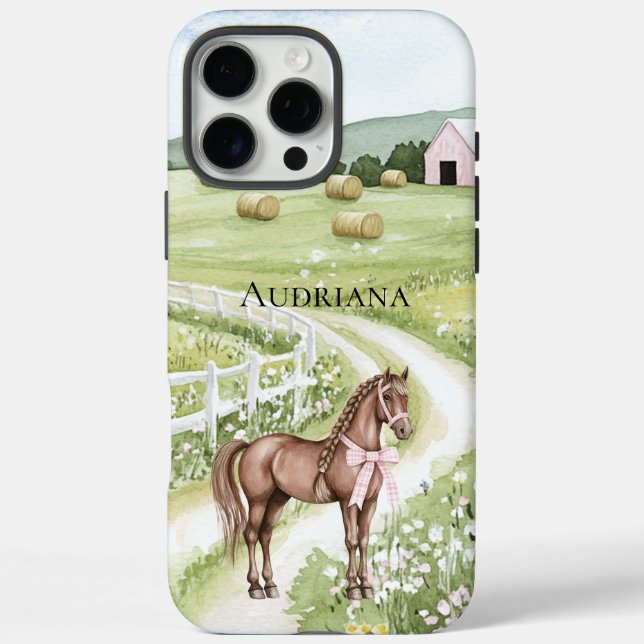 Country Road Horse Case-Mate iPhone Case (Back)