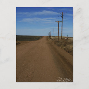 Country Road Postcard