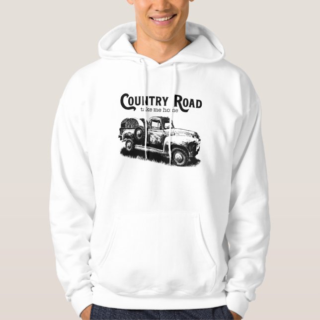 Country Road take me home Hoodie (Front)
