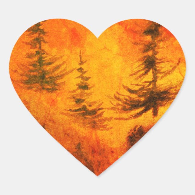 Country Roads rustic landscape and nature Sticker (Front)