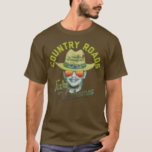 Country Roads Take Mahomes Patrick Mahomes Kansas  T-Shirt